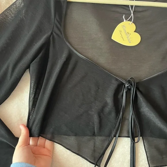 Mirror Palais Noir Corset Cover - Picture 3 of 8